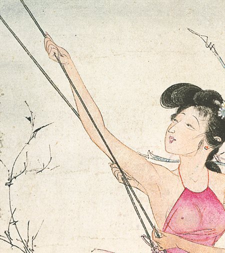 麟游县-胡也佛的仕女画和最知名的金瓶梅秘戏图