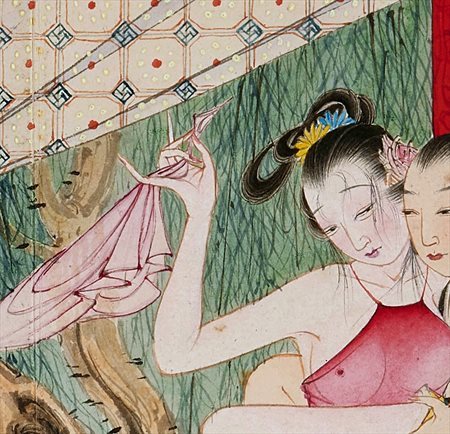 麟游县-迫于无奈胡也佛画出《金瓶梅秘戏图》，却因此成名，其绘画价值不可估量